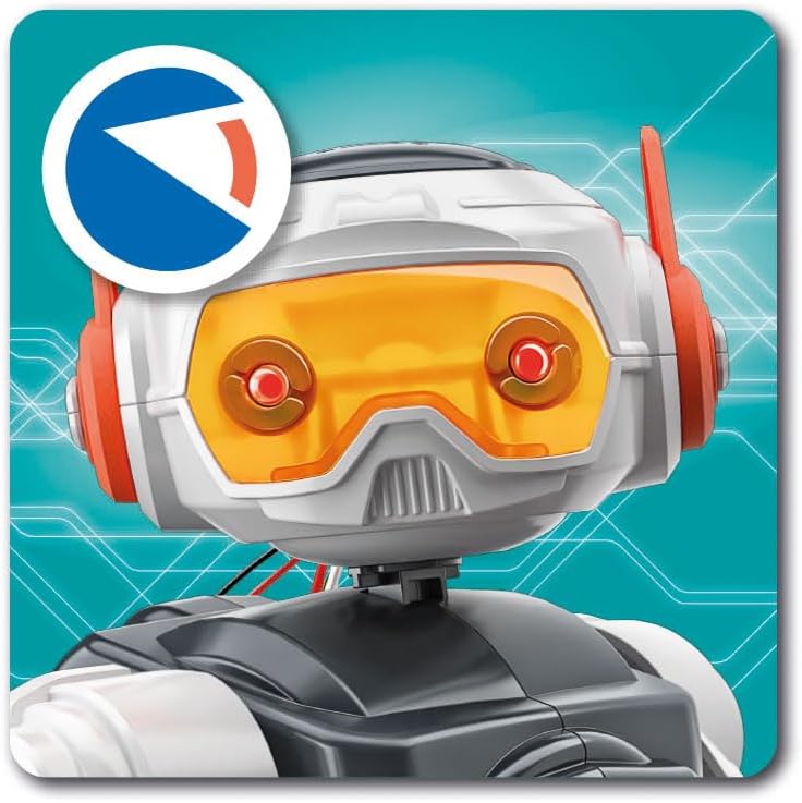 Clementoni 61387 Robot interactivo programable Science Museum Evolution: juguete de aprendizaje STEM,