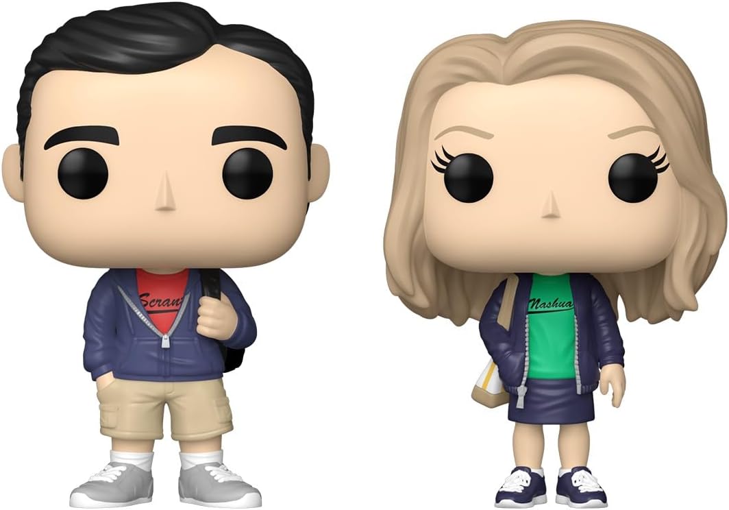 Funko Pop! Television: The Office S9 - Michael Scott e Holly - (2PK) - Boneco colecionável de vinil - Ideia para presente - Produtos oficiais - Brinquedos para crianças e adultos - Fãs de TV - Boneco modelo para colecionadores