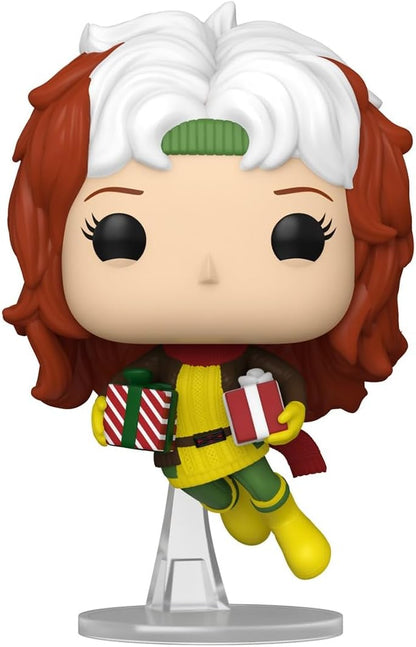 Funko Pop! Marvel: HoliDivas - Vampira - X-Men - Figura de vinil colecionável - Ideia para presente - Produtos oficiais - Brinquedos para crianças e adultos - Fãs da Marvel - Figura modelo para colecionadores e exposição