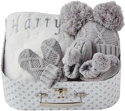 Conjunto de presentes unissex para bebês - Presentes para bebês recém-nascidos unissex, presentes para revelação do sexo do bebê, presentes personalizados para chá de bebê - presentes personalizados, roupas de inverno para bebês