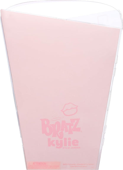 Bratz x Kylie Jenner - Day Fashion Doll - Boneca colecionável com roupa diurna, acessórios e pôster - Para crianças e colecionadores com mais de 6 anos