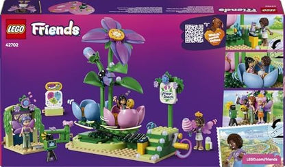 LEGO Friends Brinquedo Xícara de Chá Giratória com Flor e Fada - Inclui 3 Mini Bonecas, Cabine de Selfie e Acessórios - Ideia de Presente de Aniversário para Meninas a partir de 7 Anos - 42702