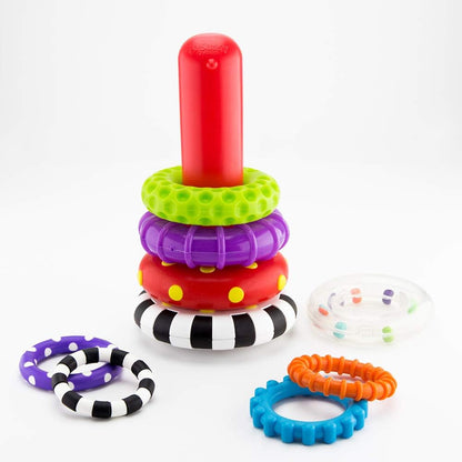 Sassy Baby Circle Stacks - 6m+, Mixto