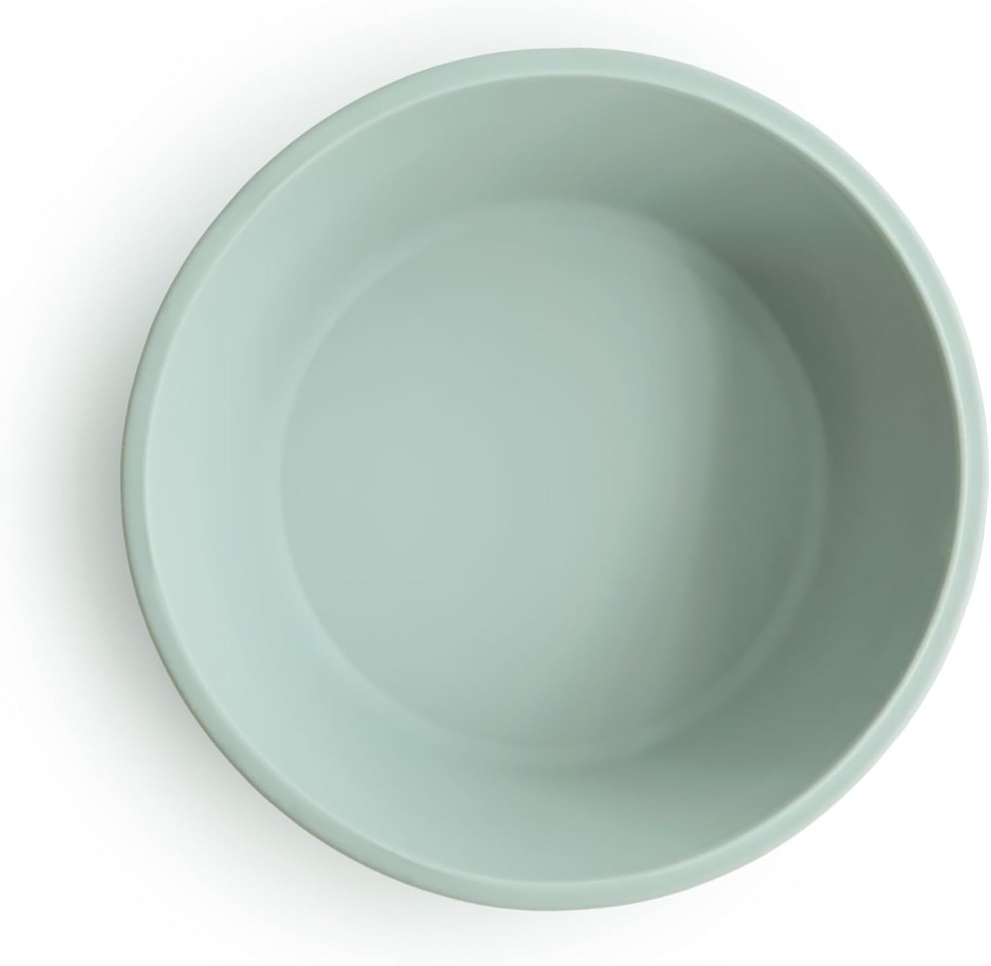 Mushie Tigela de silicone com ventosa, tigela antiderrapante com ventosa para bebês e crianças pequenas, material: silicone de qualidade alimentar, pode ser lavada na lava-louças e usada no micro-ondas (azul Cambridge)