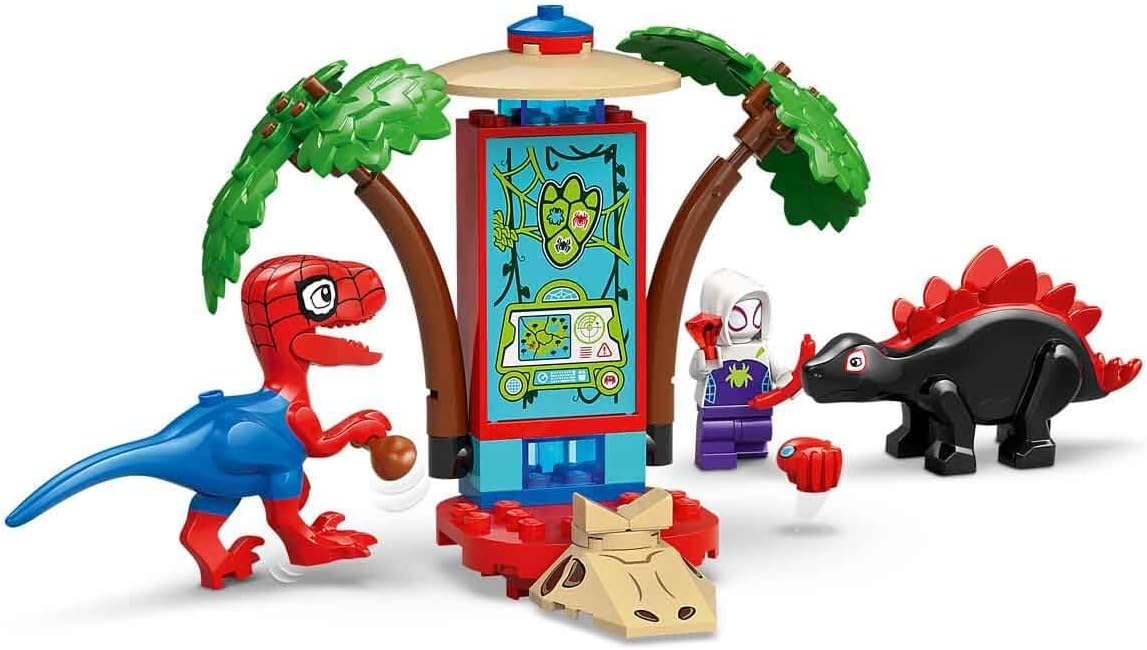 LEGO 11200 Marvel Spidey e Gobby’s Raptor Battle no Tree House HQ, conjunto de brinquedos de construção e dinossauros para crianças, presente para meninos, meninas e fãs de 4 anos ou mais do Spidey and His Amazing Friends Show
