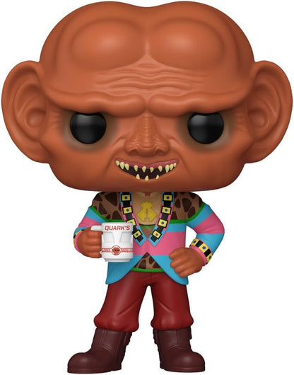 Funko Pop!TV: Star Trek S9 - Quark - Star Trek Deep Space Nine - Figura de vinil colecionável - Ideia para presente - Produtos oficiais - Brinquedos para crianças e adultos - Fãs de TV - Figura modelo para colecionadores
