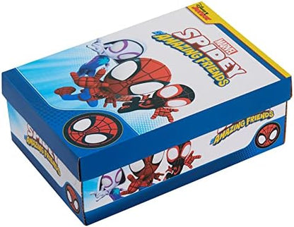 Tênis de corrida esportivos com luzes piscantes do Homem-Aranha e seus Incríveis Amigos