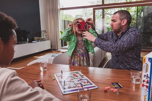 Homem-Aranha e seus amigos em um mistério no museu: ajude a equipe do Homem-Aranha a capturar o vilão! Jogo divertido para fãs da Marvel, ótimo presente, para 2 a 4 jogadores, a partir de 4 anos.