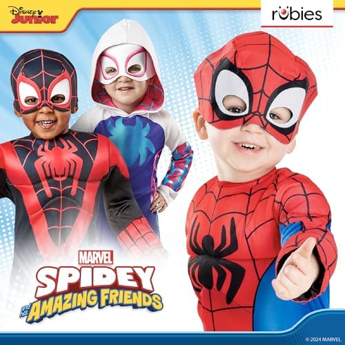 Fantasia Infantil de Luxo do Homem-Aranha e Seus Incríveis Amigos Hulk da Rubies - Fantasia de Super-Herói para Crianças