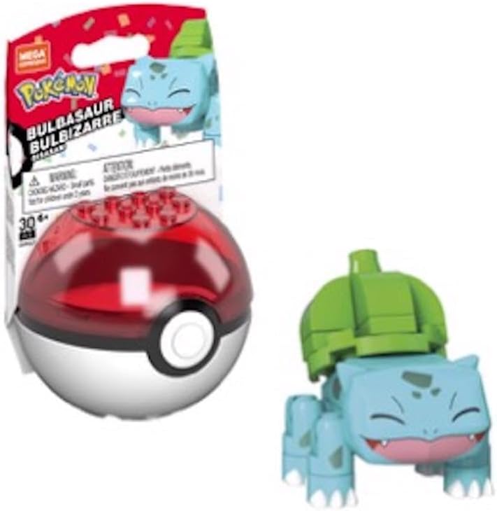 Mega Sortimento de Pokébolas Construx Pokémon Evergreen