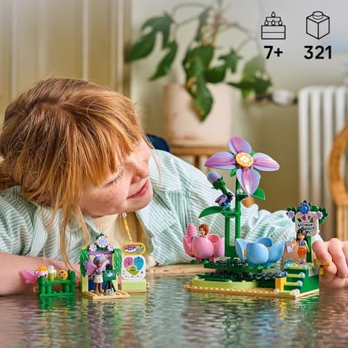 LEGO Friends Brinquedo Xícara de Chá Giratória com Flor e Fada - Inclui 3 Mini Bonecas, Cabine de Selfie e Acessórios - Ideia de Presente de Aniversário para Meninas a partir de 7 Anos - 42702