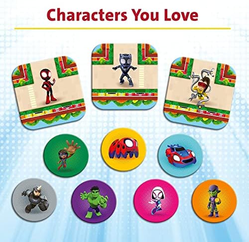 Jogo Educativo Clementoni Memo Marvel Homem-Aranha e seus Incríveis Amigos 80 Peças - Jogo para Crianças a partir de 4 Anos, Jogo de Cartas de Aprendizagem, Aprendendo Raciocínio Lógico, 2 Jogadores, Presente para Meninos, Fabricado na Itália, 18304