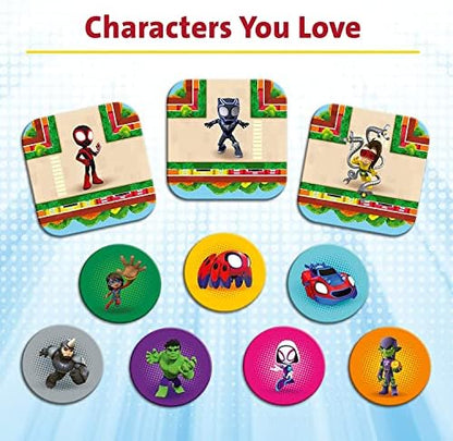 Jogo Educativo Clementoni Memo Marvel Homem-Aranha e seus Incríveis Amigos 80 Peças - Jogo para Crianças a partir de 4 Anos, Jogo de Cartas de Aprendizagem, Aprendendo Raciocínio Lógico, 2 Jogadores, Presente para Meninos, Fabricado na Itália, 18304