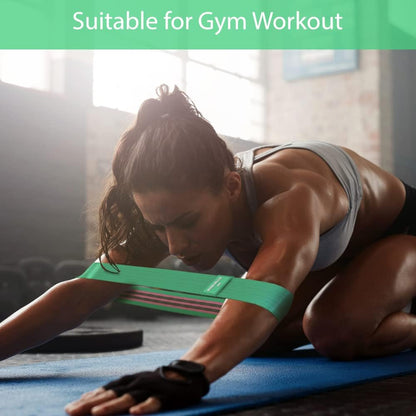 Desire Deluxe Conjunto de faixas de resistência para homens e mulheres, pacote de exercícios premium com 3 níveis de resistência diferentes, faixas de loops para casa, academia, exercícios longos - ótimo equipamento de fitness para treinamento,