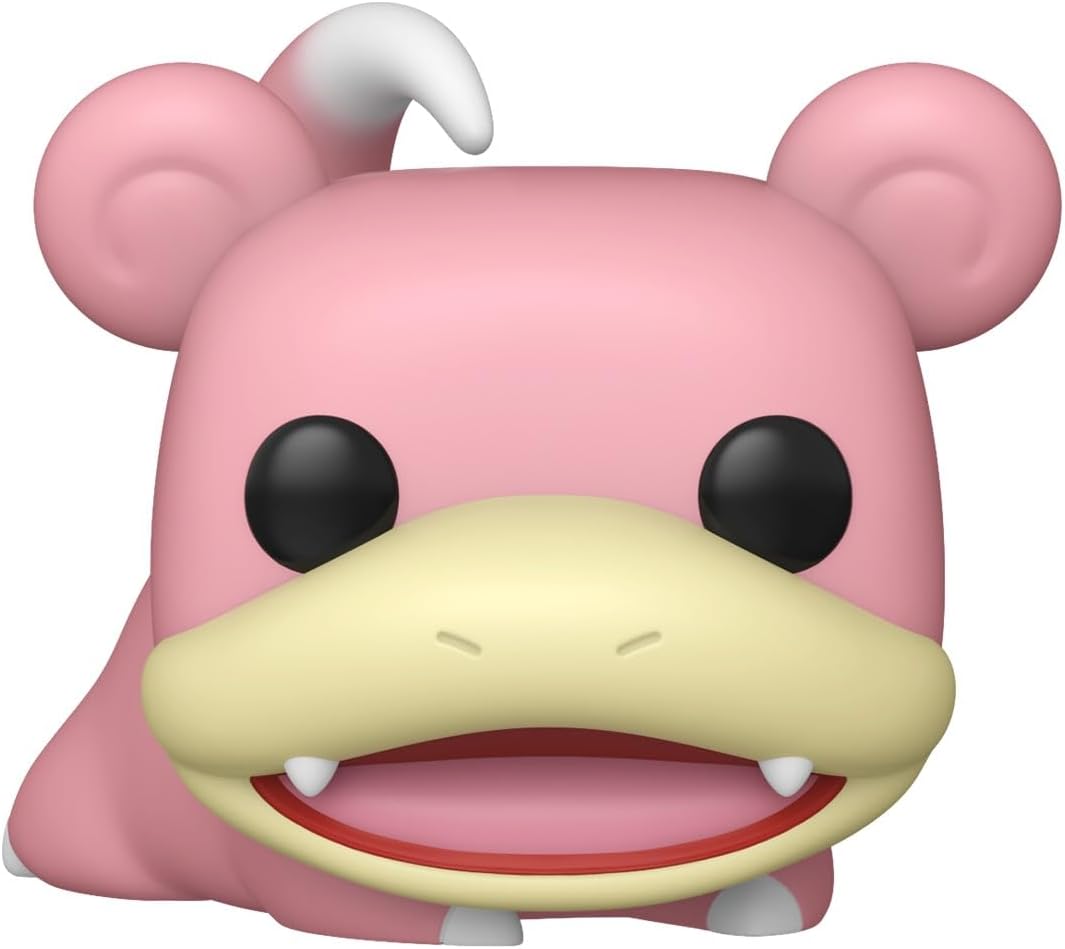 Funko Pop! Games: Pokémon - Slowpoke - Figura de vinil colecionável - Ideia para presente - Produtos oficiais - Brinquedos para crianças e adultos - Fãs de videogames - Figura modelo para colecionadores e exposição