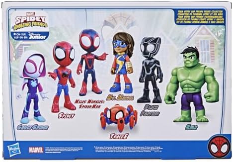 Homem-Aranha e seus amigos incríveis - Equipe Homem-Aranha e Amigos - Figuras