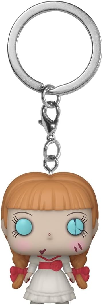 Chaveiro Funko Pop!: Horror - Annabelle, Mini Figura Colecionável, Presente de Natal, Ideia de Presente, Produtos Oficiais, Fãs de Terror, Decoração de Mochila