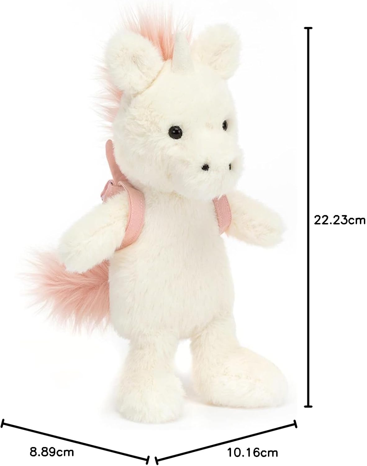 Jellycat Mochila Unicórnio Pelúcia Colecionável Decoração