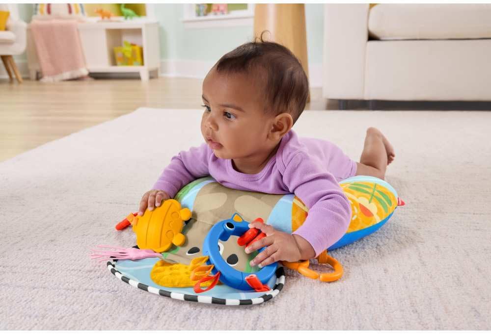 Fisher-Price Brinquedo para Bebês Floresta da Amizade com Bolas e Montanha, Brinquedo de Atividades para Bebês a partir de 9 Meses, JLB88