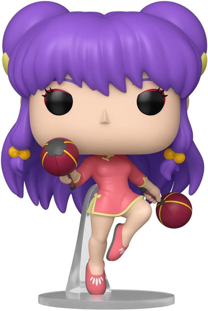 Funko Pop! Animation: R1/2 - Shampoo - Probabilidade de 1/6 para a variante rara de Chase - Ranma 1/2 - Figura colecionável de vinil - Ideia para presente - Produtos oficiais - Brinquedos para crianças e adultos - Fãs de anime