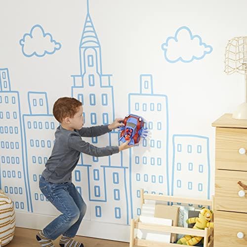 Homem-Aranha e seus amigos incríveis - Figura de ação Marvel Change 'N Go Web-Crawler e Homem-Aranha, veículo 2 em 1, figura de 10 cm, para crianças a partir de 3 anos