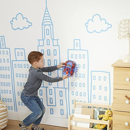 Homem-Aranha e seus amigos incríveis - Figura de ação Marvel Change 'N Go Web-Crawler e Homem-Aranha, veículo 2 em 1, figura de 10 cm, para crianças a partir de 3 anos