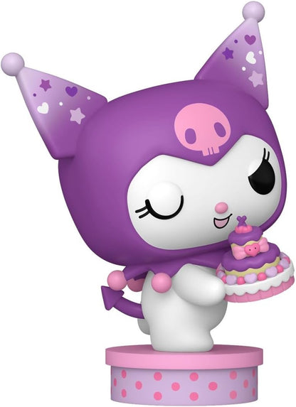 Funko Pop! Sanrio: Hello Kitty S8 - Kuromi Present - Figura de vinil colecionável - Ideia de presente - Produtos oficiais - Brinquedos para crianças e adultos - Fãs de anime - Figura modelo para colecionadores e exposição