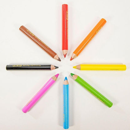 Galt Toys, 8 lápis triangulares, lápis triangulares para crianças a partir de 3 anos