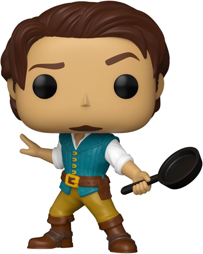 Funko Pop! Disney: Enrolados - Flynn Rider - Figura Colecionável de Vinil - Ideia de Presente - Produto Oficial - Brinquedos para Crianças e Adultos - Fãs de Desenhos Animados - Figura para Colecionadores e Exibição