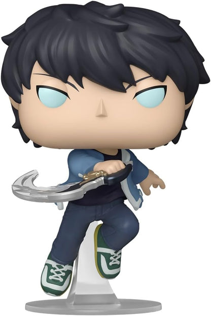 Funko Pop! Animation: Solo Leveling - Sung Jinwoo - Chances de 1/6 para a variante rara de Chase - Figura de vinil colecionável - Ideia para presente - Produtos oficiais - Brinquedos para crianças e adultos - Fãs de anime