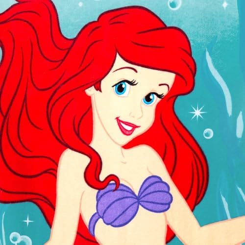 Toalha de praia oficial da Disney Store, estampa do Mickey Mouse em todas as cores, algodão macio, secagem rápida, ideal para piscina e banho infantil, 150 cm de altura x 74 cm de largura.