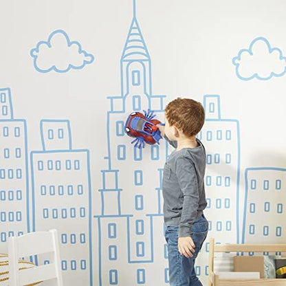 Homem-Aranha e seus amigos incríveis - Figura de ação Marvel Change 'N Go Web-Crawler e Homem-Aranha, veículo 2 em 1, figura de 10 cm, para crianças a partir de 3 anos