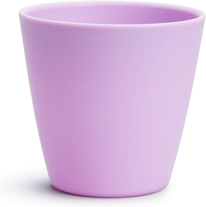 Munchkin Conjunto de colheres para desmame de bebê com alças ergonômicas, tigelas para bebês - conjunto de tigelas de plástico brilhantes, xícaras para crianças, conjunto de pratos para bebês | Pratos empilháveis para crianças,