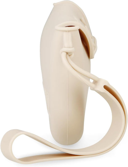 PandaEar Conjunto de 3 Bolsas Porta-Talheres de Silicone para Bebê, Estojo Organizador de Talheres Portátil e Reutilizável para Bebês e Crianças, Ideal para Colheres, Garfos e Hashis.