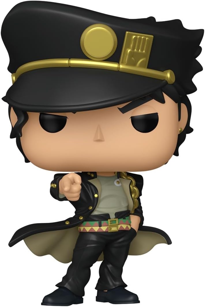Funko Pop! Animation: JoJo's - Jotaro Kujo - JoJo's Bizarre Adventure - Figura de vinil colecionável - Ideia para presente - Produtos oficiais - Brinquedos para crianças e adultos - Fãs de anime - Figura modelo para colecionadores