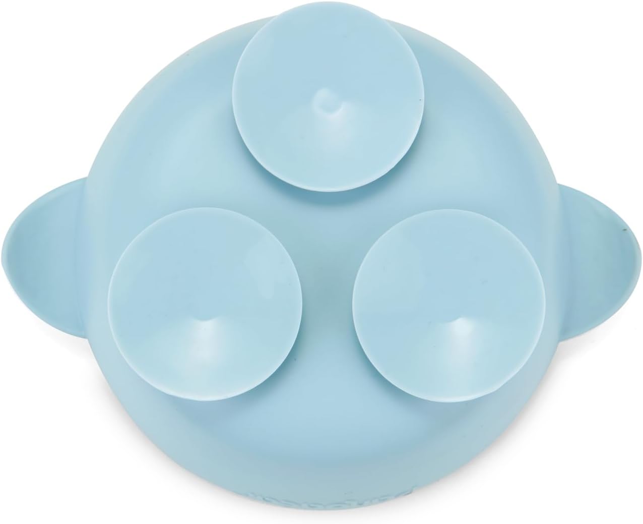 PandaEar Conjunto de 3 Tigelas de Silicone com Ventosa para Bebês, que Mantêm a Alimentação Firme, Ideais para a Introdução Alimentar de Bebês e Crianças Pequenas, Livres de BPA - Azul/Verde/Marrom