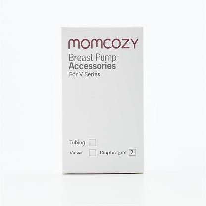 Momcozy Válvulas Duckbill somente para Momcozy V1/V2. Acessórios de substituição para bomba tira leite Momcozy V1/V2 original, pacote com 2