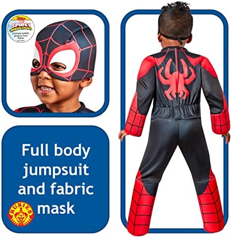 Fantasia Infantil de Luxo Rubies Oficial Marvel Homem-Aranha e seus Incríveis Amigos Spinn Halloween