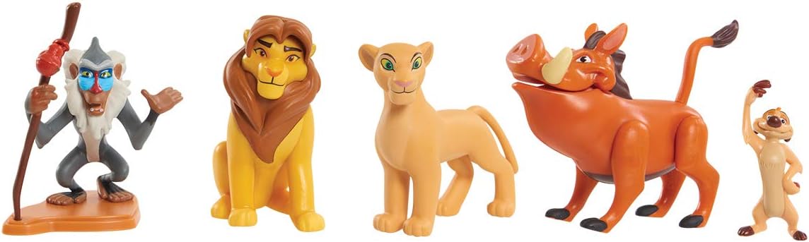 Disney Conjunto de 5 figuras colecionáveis do Rei Leão da