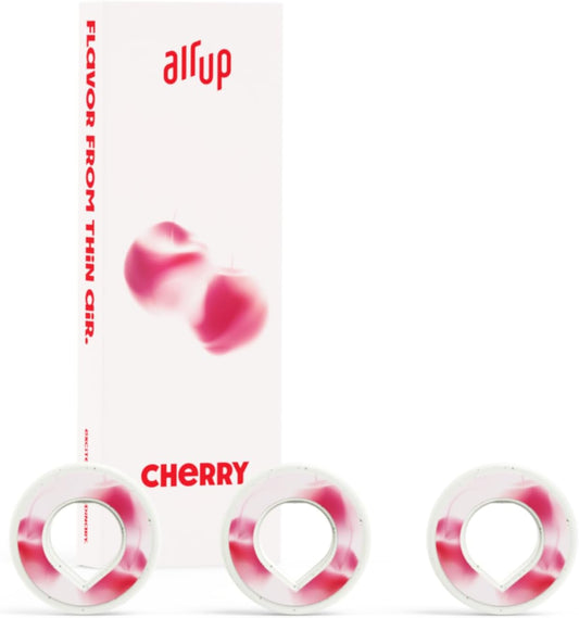 air up® 3 Cápsulas Cereja | Conjunto Degustação de Cápsulas de Sabor para 15 litros de Água sem Açúcar Sabor: Cereja | Para garrafa air up® original