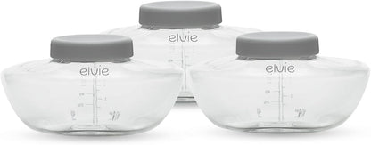 Elvie  Pump - Frascos de Armazenamento de Leite Materno - Kit com 3