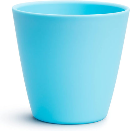 Munchkin Conjunto de colheres para desmame de bebê com alças ergonômicas, tigelas para bebês - conjunto de tigelas de plástico brilhantes, xícaras para crianças, conjunto de pratos para bebês | Pratos empilháveis para crianças,