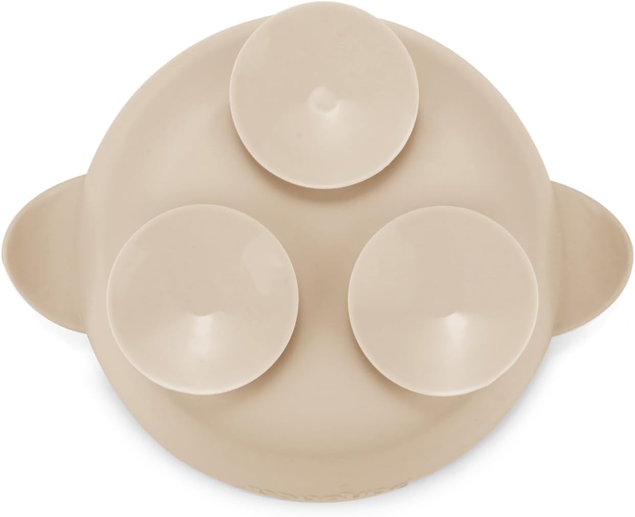 PandaEar Conjunto de 3 Tigelas de Silicone com Ventosa para Bebês, que Mantêm a Alimentação Firme, Ideais para a Introdução Alimentar de Bebês e Crianças Pequenas, Livres de BPA - Azul/Verde/Marrom