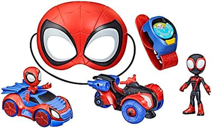 Conjunto de veículos de brinquedo do Homem-Aranha e seus amigos da Hasbro - Exclusivo da Amazon