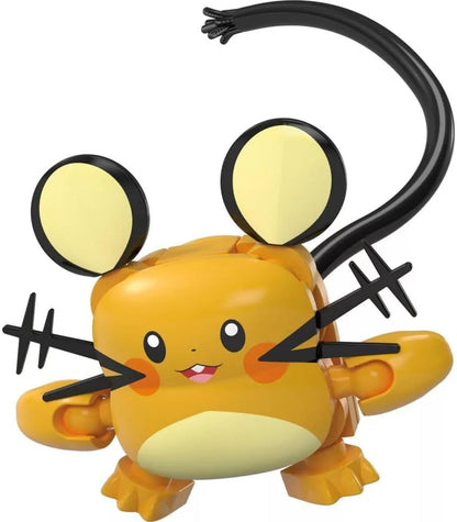 MEGA Kit de Montar Pokémon Dedenne, Figura de Ação Articulada (31 Peças) para Crianças