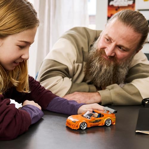 LEGO Speed Champions O Toyota Supra MK4 de Velozes e Furiosos - Kit de Montagem com Minifigura do Bryan O'Connor - Presente STEM para Meninos a partir de 10 Anos e Fãs Adolescentes do Filme - 77260