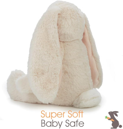 BUNNIES BY THE BAY Coelhinho de Pelúcia Clássico Little Nibble Cream | 30 cm de Altura | Seguro para Bebês | O Primeiro Brinquedo de Pelúcia Perfeito para Bebês
