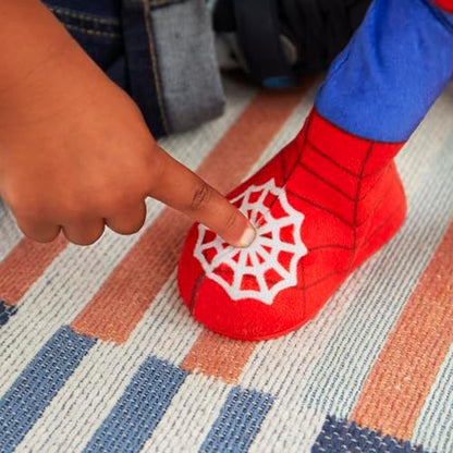 Homem-Aranha e seus Incríveis Amigos Marvel Dança e Rasteja - Brinquedo de Pelúcia Interativo com Sons, Brinquedo Falante do Homem-Aranha para Crianças
