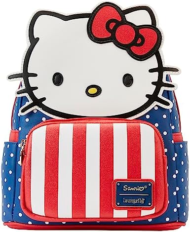 Mochila Mini Patriótica Hello Kitty da Loungefly