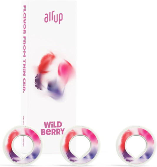 air up® 3 Cápsulas de Frutos Silvestres | Conjunto Degustação de Cápsulas de Sabor para 15 litros de Água sem Açúcar Sabor: Frutos Silvestres | Para garrafa air up® original